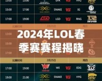 2024年LOL春季賽賽程揭曉！精彩賽事?lián)屜瓤?></a></div>
                        <div   id=