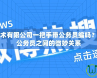 問道信息技術有限公司一把手帶公務員編嗎？揭秘企業(yè)與公務員之間的微妙關系