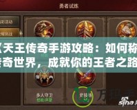 《天王傳奇手游攻略：如何稱霸傳奇世界，成就你的王者之路》