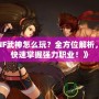 《DNF武神怎么玩？全方位解析，讓你快速掌握強力職業(yè)！》