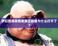 夢(mèng)幻西游真假美猴王劇情為什么打不了？