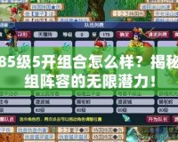 夢幻85級5開組合怎么樣？揭秘五人組陣容的無限潛力！