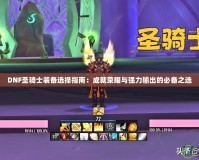 DNF圣騎士裝備選擇指南：成就榮耀與強(qiáng)力輸出的必備之選