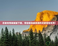 忍者傳奇破解版下載，帶你體驗(yàn)最刺激的忍者冒險(xiǎn)世界！