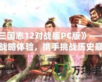 《三國志12對戰(zhàn)版PC版》——全新戰(zhàn)略體驗，攜手挑戰(zhàn)歷史巔峰