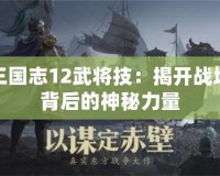 三國志12武將技：揭開戰(zhàn)場背后的神秘力量