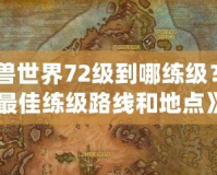 《魔獸世界72級到哪練級？探索最佳練級路線和地點(diǎn)》