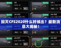 毀滅CFS2020什么時候出？最新消息大揭秘！