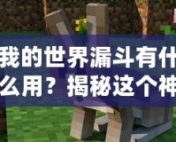 我的世界漏斗有什么用？揭秘這個(gè)神奇物品的實(shí)用性與玩法技巧！