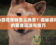 QQ游戲?qū)櫸镌趺磾y帶？揭秘游戲中的萌寵玩法與技巧