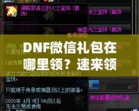 DNF微信禮包在哪里領(lǐng)？速來領(lǐng)取福利，驚喜不斷！