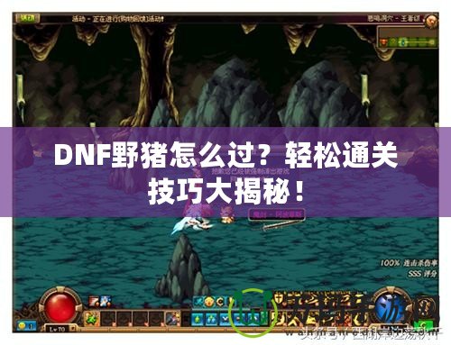 DNF野豬怎么過？輕松通關(guān)技巧大揭秘！