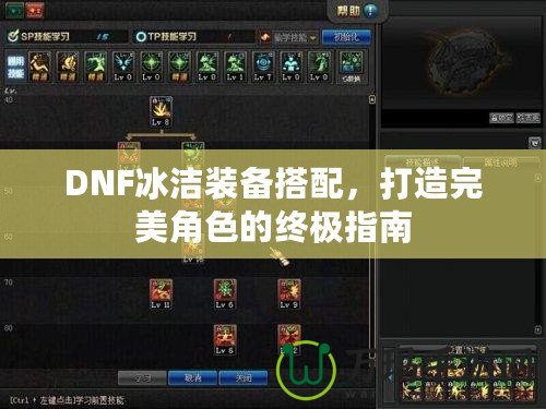 DNF冰潔裝備搭配，打造完美角色的終極指南