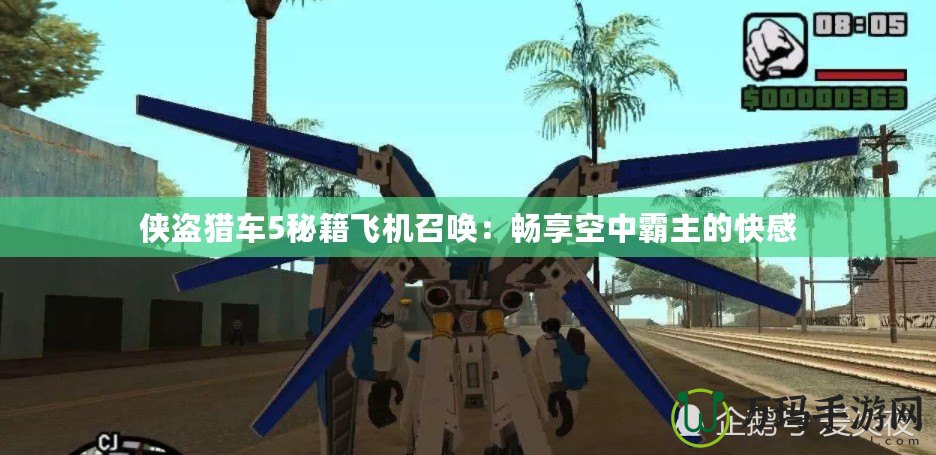 俠盜獵車5秘籍飛機召喚：暢享空中霸主的快感