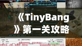 《TinyBang》第一關(guān)攻略：從迷霧中找到線索，開啟你的冒險(xiǎn)之旅！