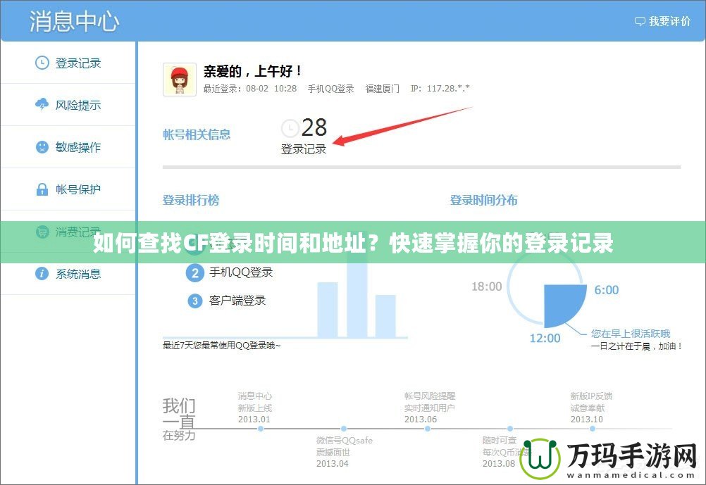 如何查找CF登錄時間和地址？快速掌握你的登錄記錄