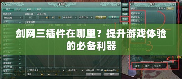 劍網(wǎng)三插件在哪里？提升游戲體驗(yàn)的必備利器