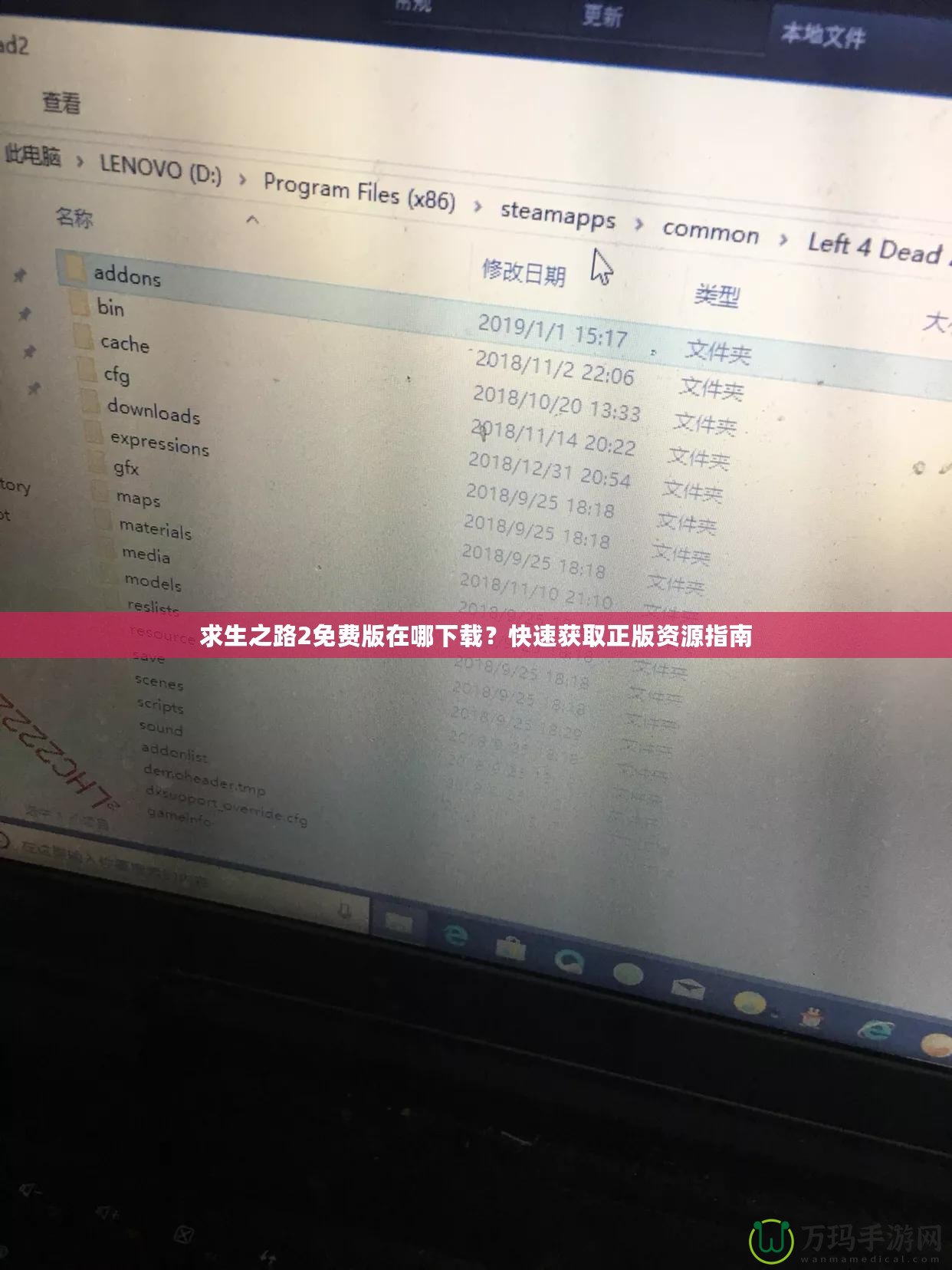 求生之路2免費(fèi)版在哪下載？快速獲取正版資源指南