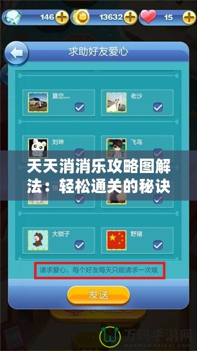 天天消消樂攻略圖解法：輕松通關(guān)的秘訣大公開！
