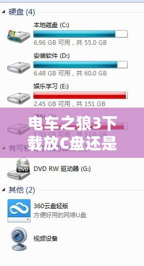 電車之狼3下載放C盤還是D盤？教你如何避免安裝困擾