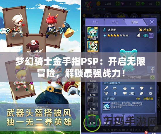 夢幻騎士金手指PSP：開啟無限冒險，解鎖最強戰(zhàn)力！