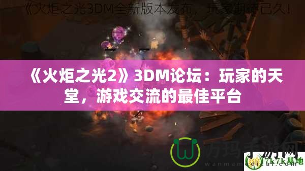 《火炬之光2》3DM論壇：玩家的天堂，游戲交流的最佳平臺(tái)