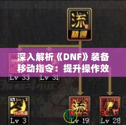 深入解析《DNF》裝備移動指令：提升操作效率，輕松玩轉地下城！