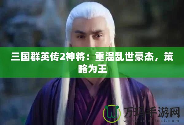 三國群英傳2神將：重溫亂世豪杰，策略為王