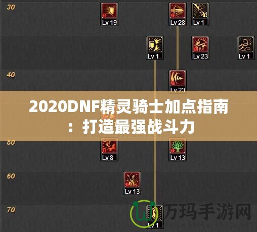 2020DNF精靈騎士加點指南：打造最強戰(zhàn)斗力