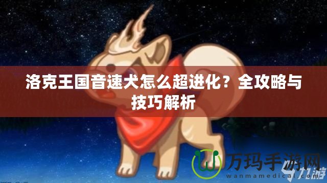 洛克王國音速犬怎么超進化？全攻略與技巧解析