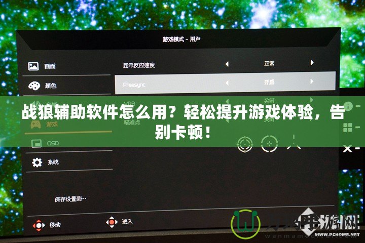 戰(zhàn)狼輔助軟件怎么用？輕松提升游戲體驗(yàn)，告別卡頓！