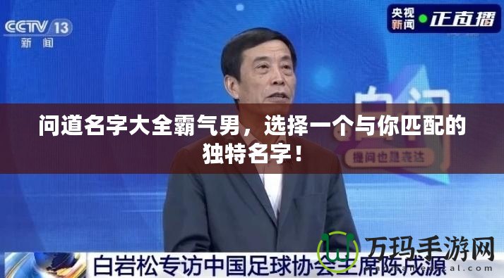 問道名字大全霸氣男，選擇一個與你匹配的獨(dú)特名字！