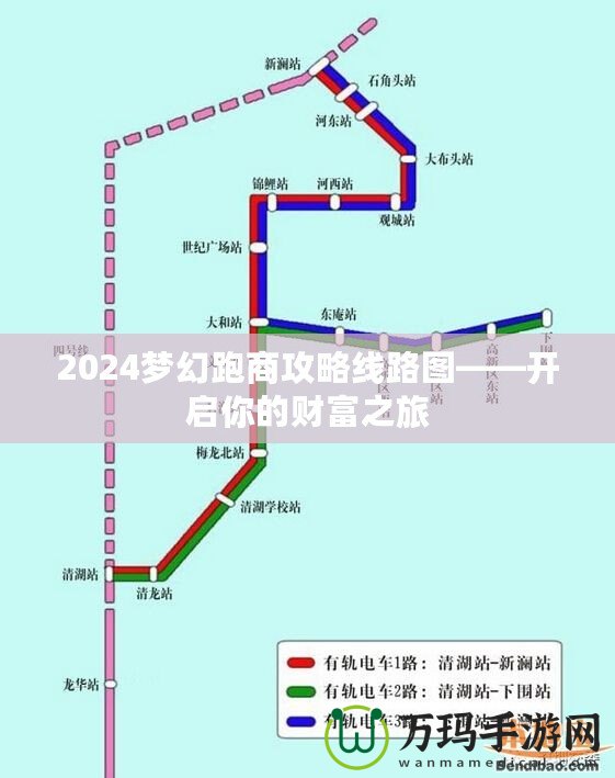 2024夢幻跑商攻略線路圖——開啟你的財富之旅