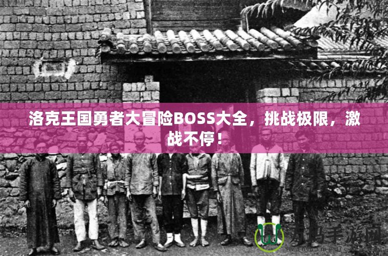 洛克王國勇者大冒險(xiǎn)BOSS大全，挑戰(zhàn)極限，激戰(zhàn)不停！