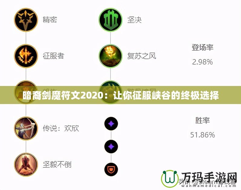 暗裔劍魔符文2020：讓你征服峽谷的終極選擇