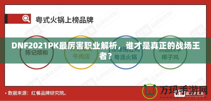 DNF2021PK最厲害職業(yè)解析，誰才是真正的戰(zhàn)場王者？