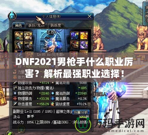 DNF2021男槍手什么職業(yè)厲害？解析最強(qiáng)職業(yè)選擇！