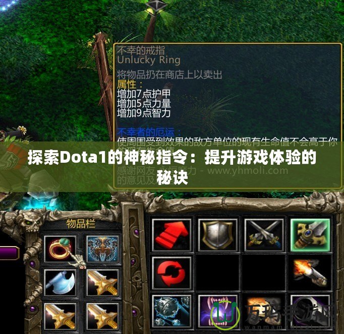 探索Dota1的神秘指令：提升游戲體驗(yàn)的秘訣