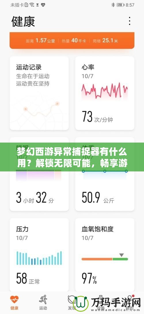 夢(mèng)幻西游異常捕捉器有什么用？解鎖無限可能，暢享游戲樂趣！