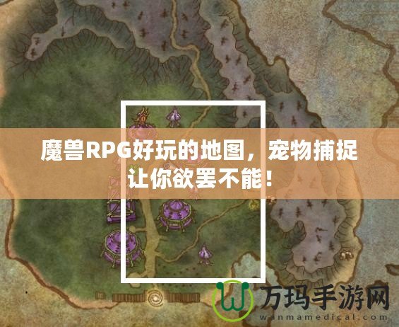 魔獸RPG好玩的地圖，寵物捕捉讓你欲罷不能！